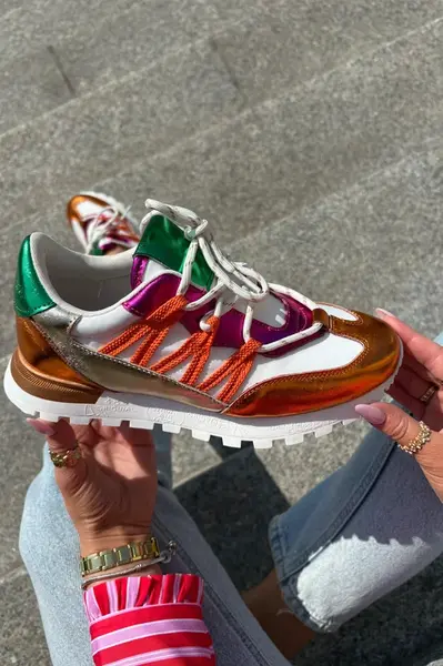 Kožené Polobotky Tenisky Dámske Artiker