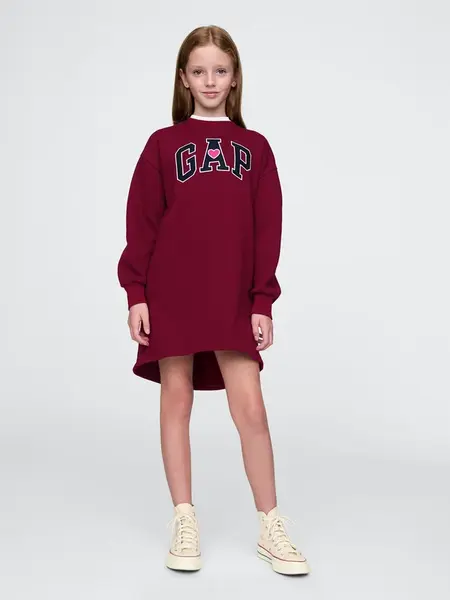 GAP Children's sweatshirt dress with logo - Girls