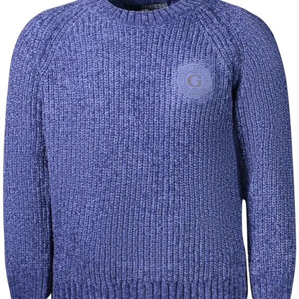GUESS JEANS BLUE KID'S SWEATER