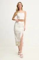 Súprava Simona Corsellini dámska, béžová farba, P25CPTG001