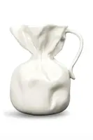 Dekoratívna váza Byon Crumple White