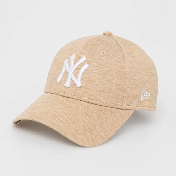 Šiltovka New Era žltá farba, s nášivkou, NEW YORK YANKEES