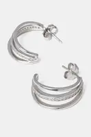 Strieborné náušnice Answear.LAB