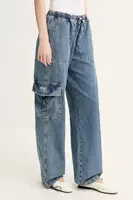 Bavlnené rifle Moschino Jeans