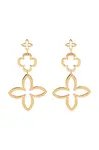 Pozlátené náušnice Lilou Lilia
