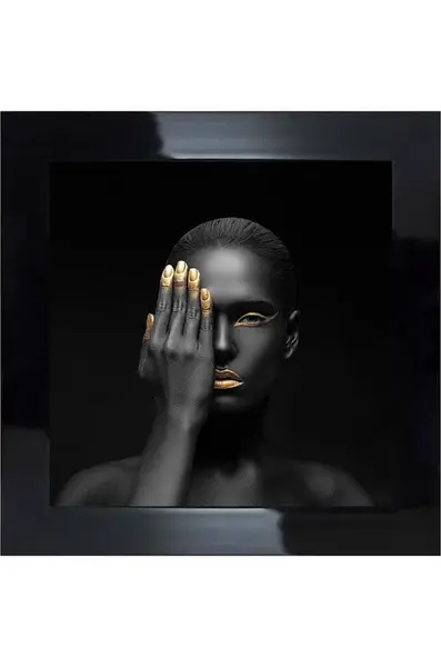 Nástenná dekorácia na zarámovanom papieri 50x50 cm