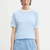Bavlněné tričko adidas Originals Ruffle 3S Tee