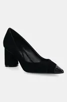 Semišové lodičky BOSS Gracey