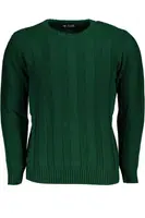 US GRAND POLO GREEN MEN'S SWEATER