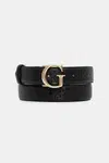Pásek Guess ALDINA dámský, černá barva, BW9241 P5335