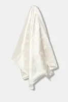 Šála Guess dámská, bílá barva, vzorovaná, AW5359 POL03