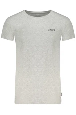 GAUDÌ MEN'S GRAY SHORT SLEEVE T-SHIRT