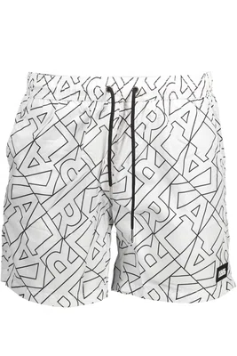 KARL LAGERFELD BEACHWEAR SWIMSUIT BOTTOM MEN WHITE