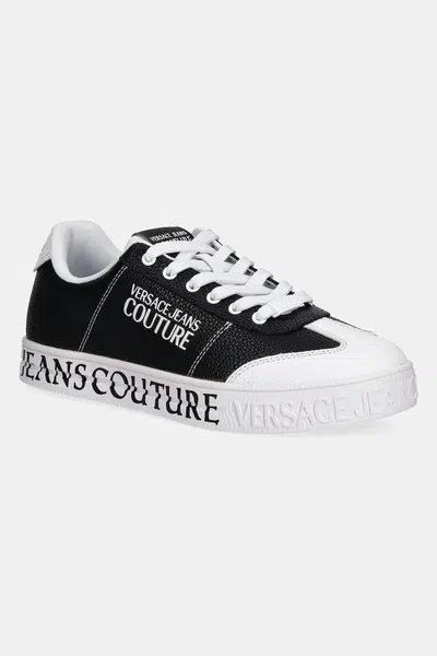 Tenisky Versace Jeans Couture pánské, černá barva, 79YA3SK6 ZPB32 L01