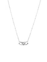 VUCH Noreya Silver Necklace