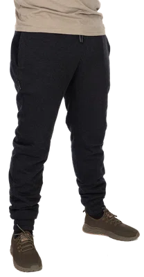 Fox tepláky collection sherpa jogger black/orange - l