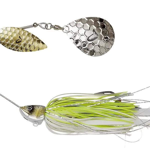 Savage gear třpytka da bush spinnerbait sinking sexy shad - 21 cm 55 g