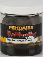 Mikbaits chytací halibutky v dipu 20 mm 250 ml-premium