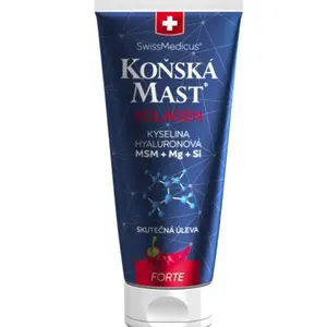 Herbamedicus Koňská mast s mořským kolagenem forte hřejivá 200 ml
