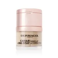 Dermacol Dlouhotrvající make-up s výtažky z kaviáru a zdokonalovací korektor (Caviar Long Stay Make-Up & Corrector) 30 ml 2 Fair