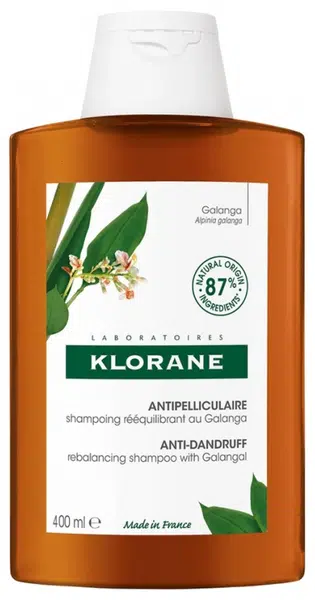 Klorane Šampon proti lupům Galanga (Anti-Dandruff Rebalancing Shampoo) 400 ml