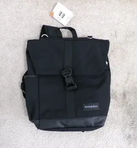 PETITE&MARS Batoh přebalovací na kočárek Jackob Absolute Black