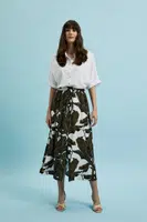 Marisse Women's Skirt L-Sc-4312 Black