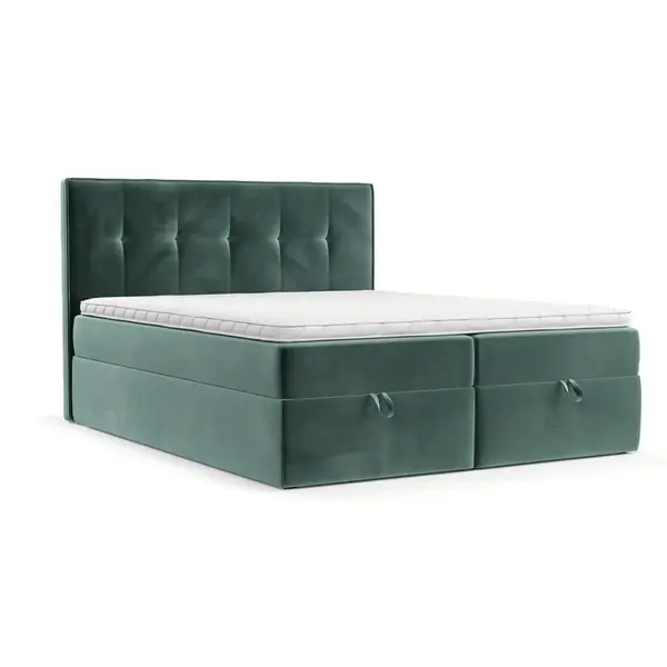 AltaBeds POSTEL BOXSPRING TIVRA 180/200 Tyrkysová