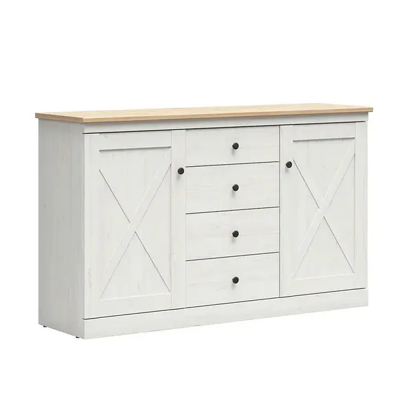 Petits-meubles SIDEBOARD Victoria Bílá a dřevo
