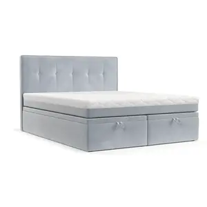 AltaBeds POSTEL BOXSPRING ARIVO 180/200 Světle šedá