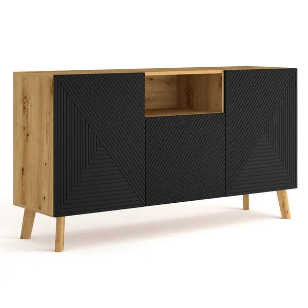 Petits-meubles SIDEBOARD Nexa Dřevo a černá