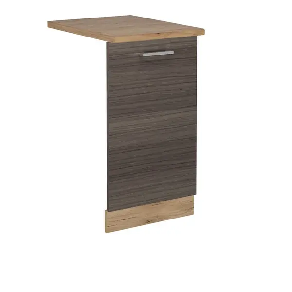 Vicco ČELNÍ PANEL MYČKY R-Line Ušlechtilá šedá 45 cm , PD Dub