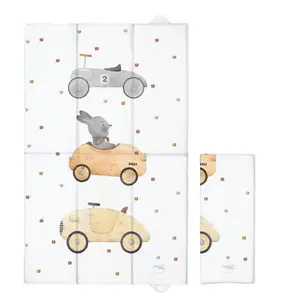 CEBA BABY Podložka přebalovací cestovní (80x50) Basic Bunny Driver