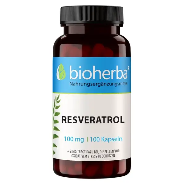 Resveratrol 100 mg - 100 kapsúl - Bioherba