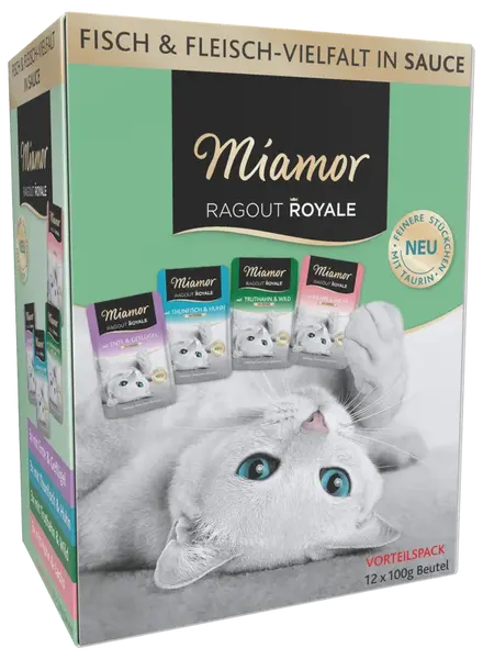 Kapsičky MIAMOR Ragout Royale multipack ve šťávě 1200g