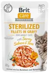Kapsička Brit Care Cat Sterilized Fillets in Gravy with Savory Salmon&Tuna 85g