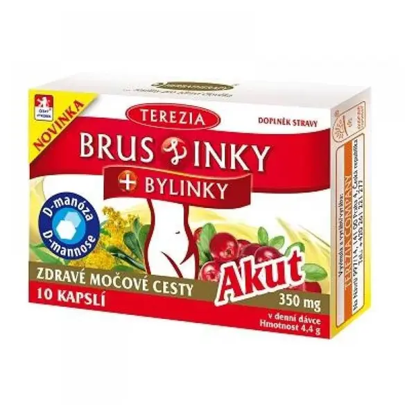 TEREZIA BrusLinky Akut 10 kapslí