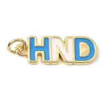 Brass Enamel Pendants