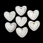 Natural Freshwater Shell Carved Pendants
