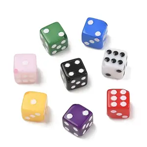 Two Tone Opaque Acrylic Enamel Beads