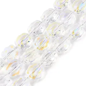 Electroplate Glass Beads Strands