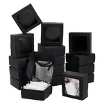 Foldable Creative Kraft Paper Mailer Boxes with Visible Window