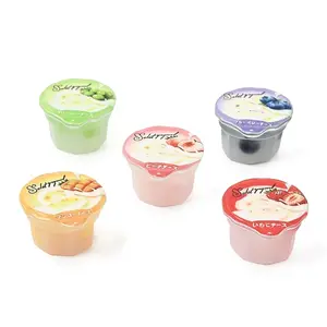 Resin Fruit Yogurt Cups Ornament