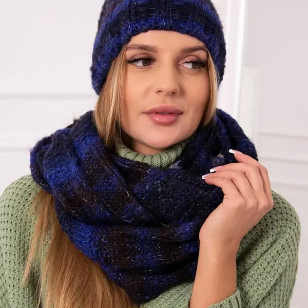 Dámský set Zuzanna K257 chrpa + černá