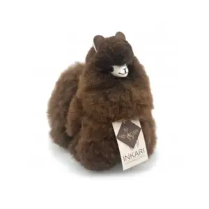 INKARI Plyšová hračka Alpaka Small Chocolate 23cm