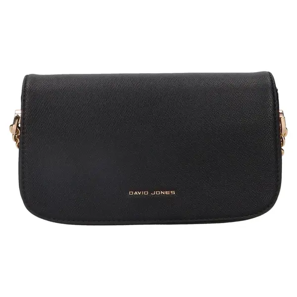 Dámská crossbody kabelka David Jones Mirelle, syntetická kůže − černá