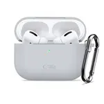 Tech-Protect Silikonové pouzdro, Apple AirPods Pro 3, šedé