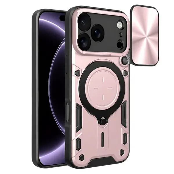 Techsuit CamGuard Pro, iPhone 17 Pro / 18 Pro, rosegold