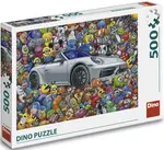 Puzzle Erikovy hračky 500 dílků (poškozené)