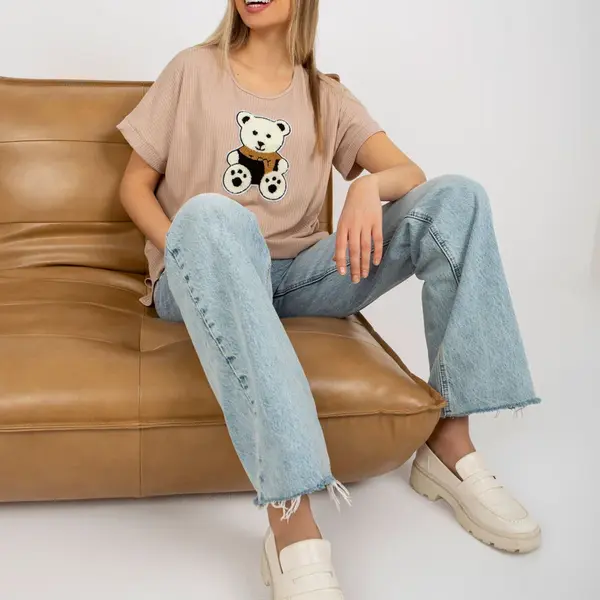 Blouse-LK-BZ-509251.26X-beige